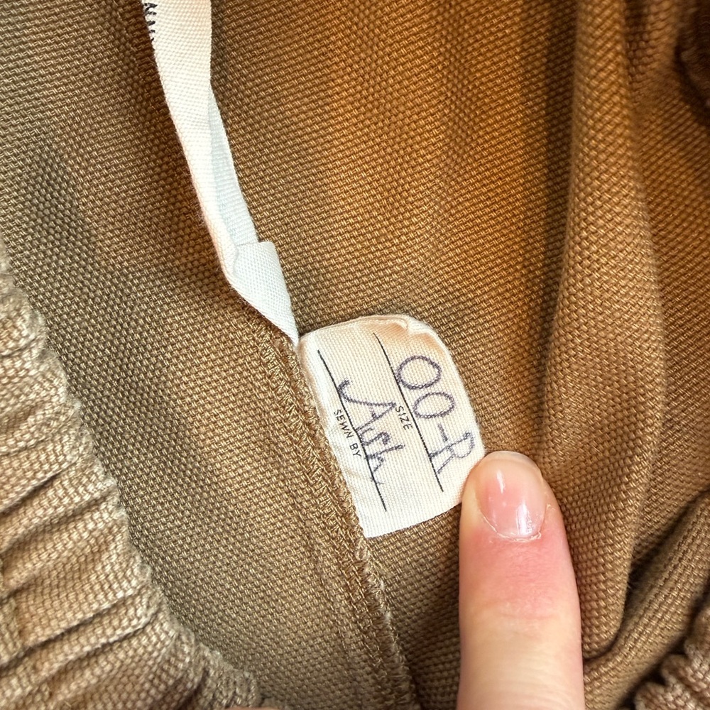 Elizabeth Suzann Clyde Culottes in Cotton Canvas - Size 00-R - Picture 6 of 9